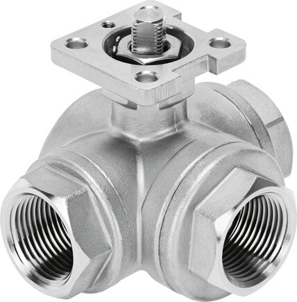 FESTO VZBE-1/4-T-63-F-3L-F04-& Ball valve