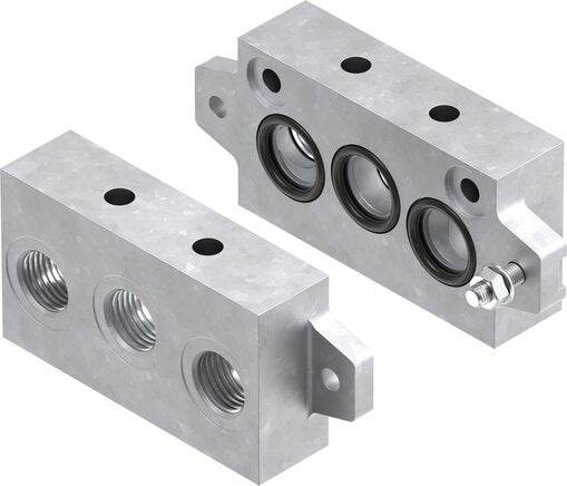 FESTO NEV-4DA/DB-ISO End plate kit