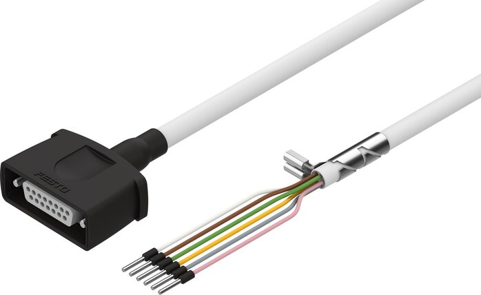 FESTO NEBM-S1G15-E-1.5-Q7-LE6 Motor cable