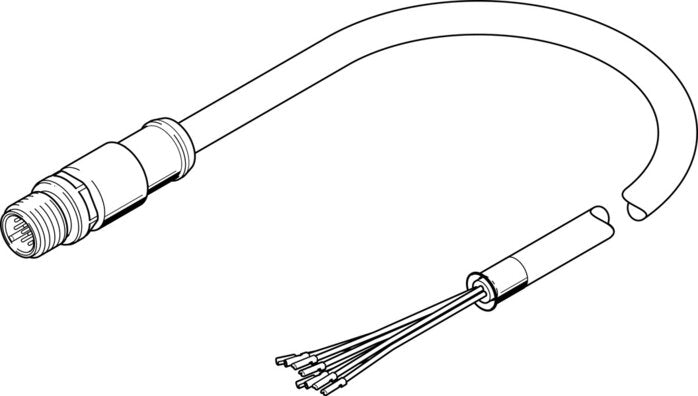FESTO NEBS-SM12G12-E-5-N-LE12 Plug