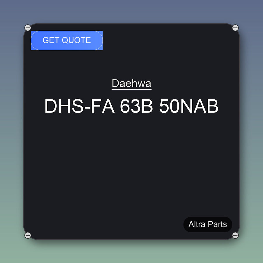 Daehwa DHS-FA 63B 50NAB industrial spare part – fast international delivery & worldwide shipping