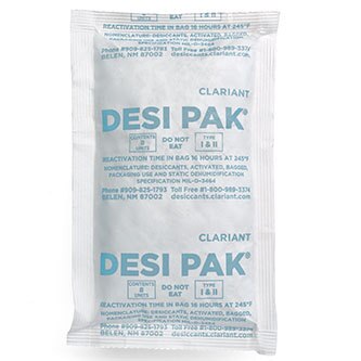 DESI PAK® (Clay) In Tyvek Bags DesiPakUnitTyvekBag AGM Container Controls industrial spare part