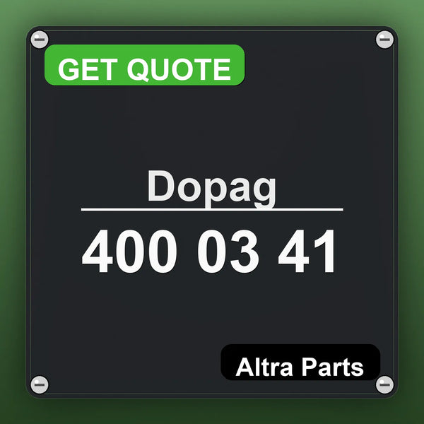 Dopag 400 03 41 | Altra Parts