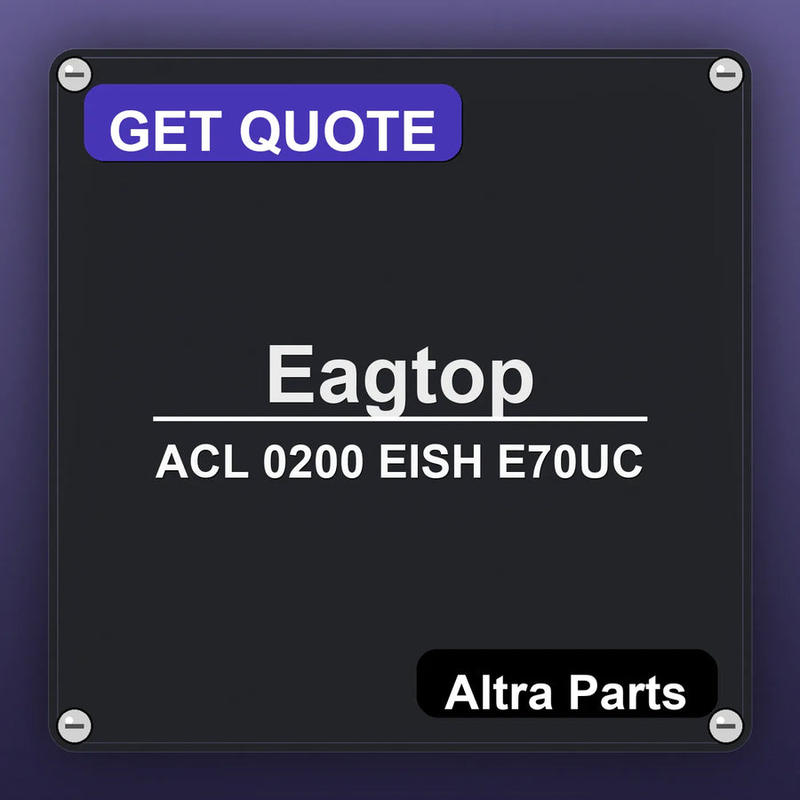 Eagtop ACL 0200 EISH E70UC industrial nameplate style image – Altra Parts. GET QUOTE.
