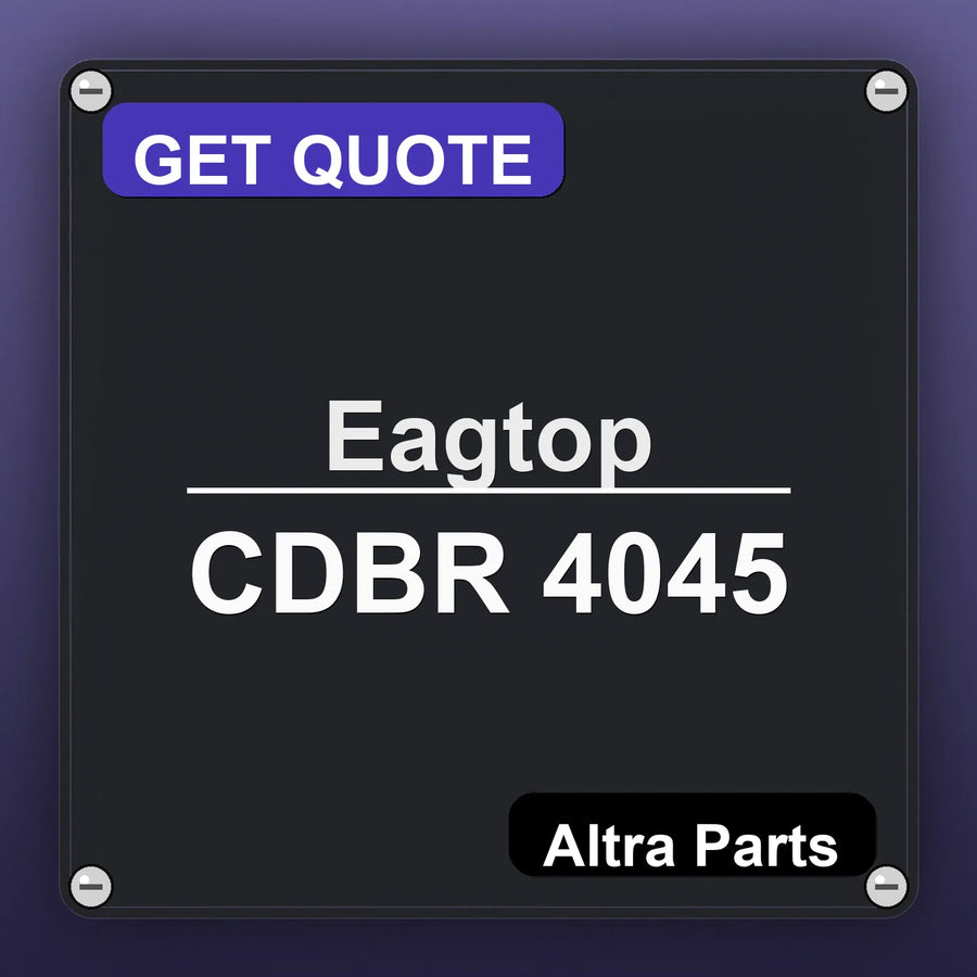 Eagtop CDBR 4045 industrial nameplate style image – Altra Parts. GET QUOTE.