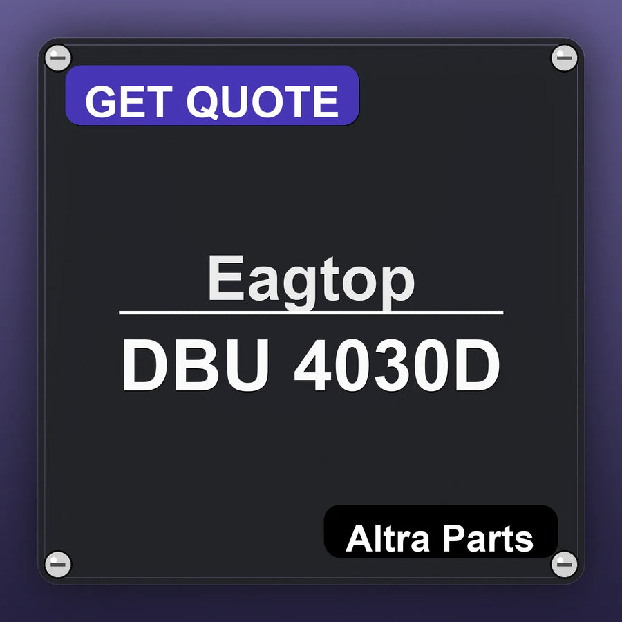 Eagtop DBU 4030D industrial nameplate style image – Altra Parts. GET QUOTE.