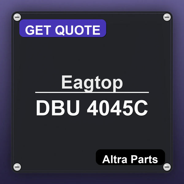 Eagtop DBU 4045C industrial nameplate style image – Altra Parts. GET QUOTE.