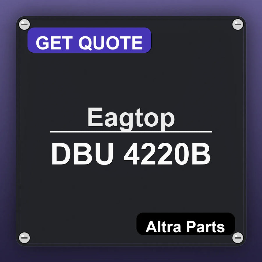 Eagtop DBU 4220B industrial nameplate style image – Altra Parts. GET QUOTE.