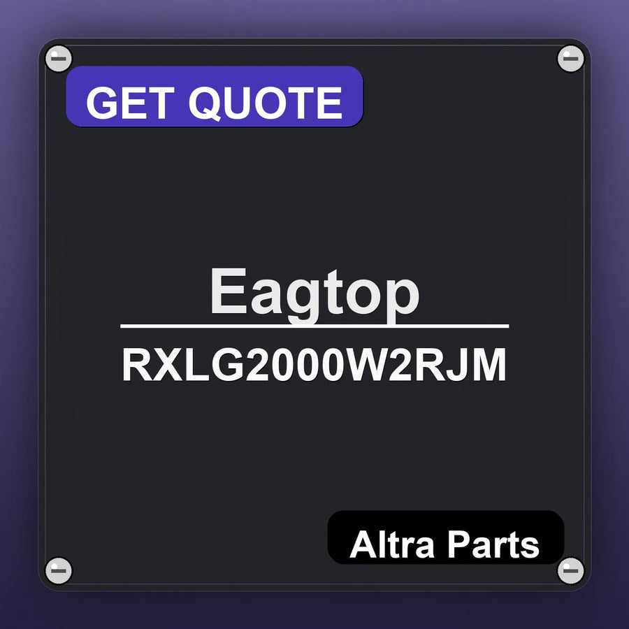 Eagtop RXLG2000W2RJM industrial nameplate style image – Altra Parts. GET QUOTE.