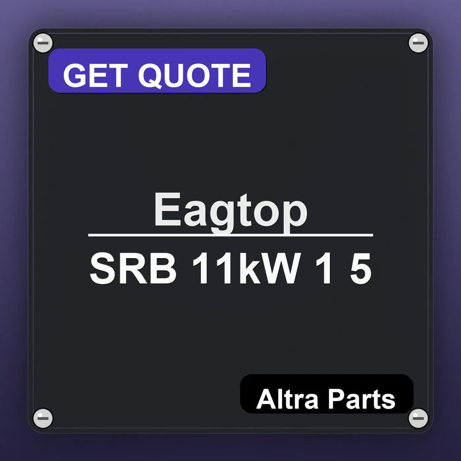 Eagtop SRB 11kW 1 5 industrial nameplate style image – Altra Parts. GET QUOTE.