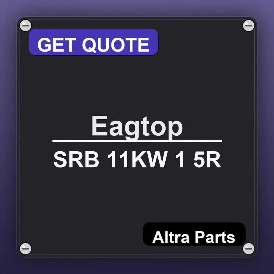 Eagtop SRB 11KW 1 5R industrial nameplate style image – Altra Parts. GET QUOTE.