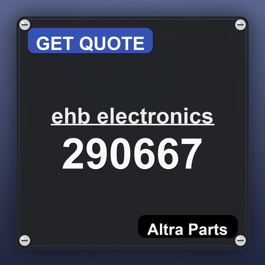 ehb electronics 290667 industrial nameplate style image – Altra Parts. GET QUOTE.