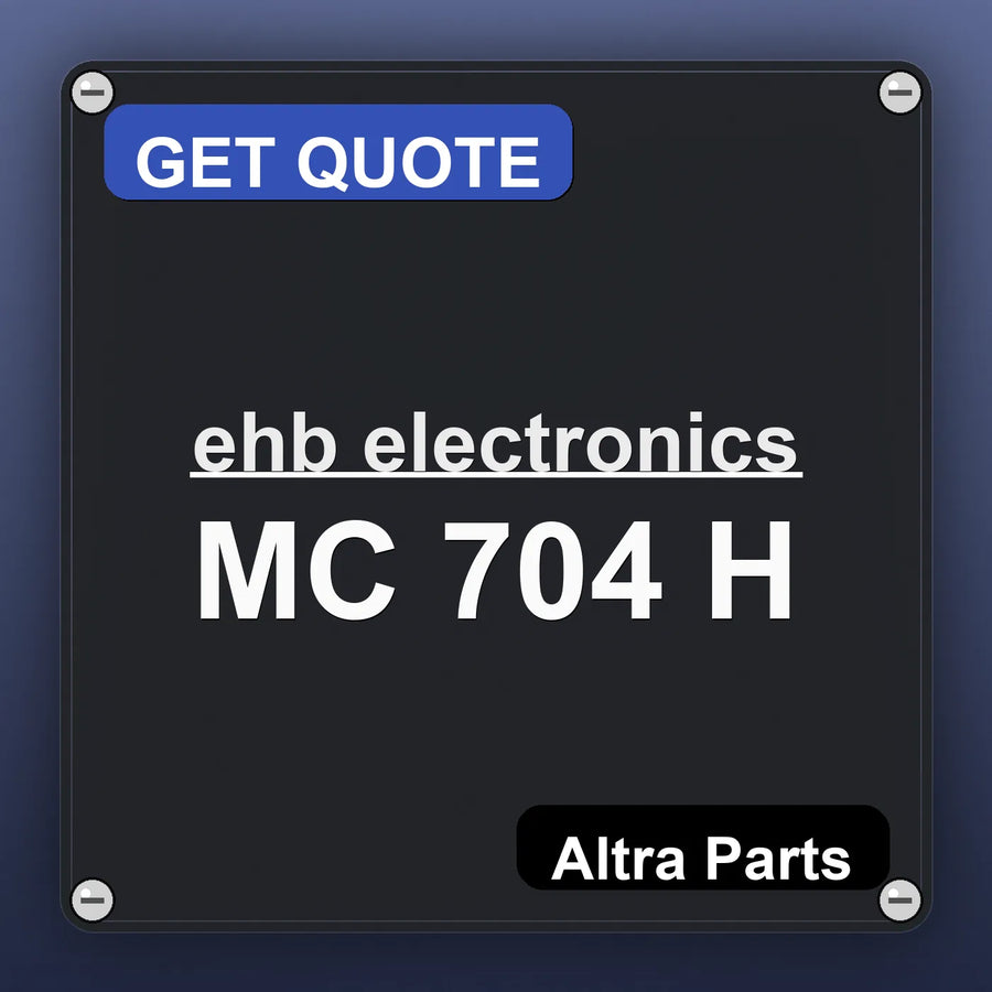 ehb electronics MC 704 H industrial nameplate style image – Altra Parts. GET QUOTE.