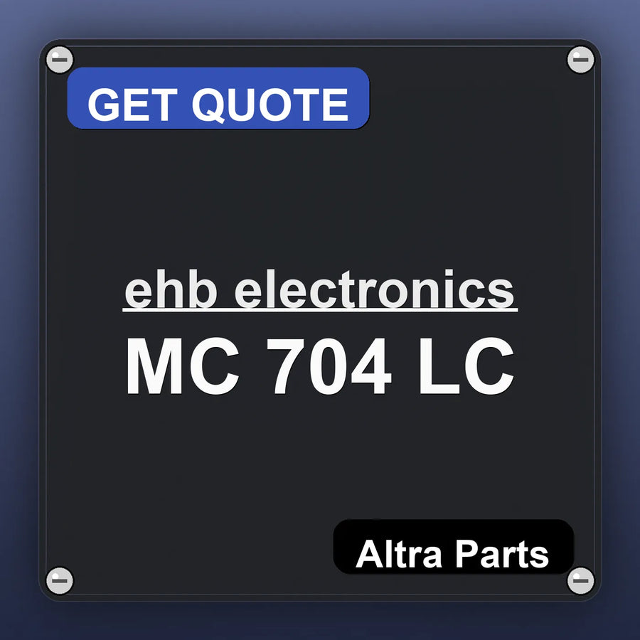 ehb electronics MC 704 LC industrial nameplate style image – Altra Parts. GET QUOTE.