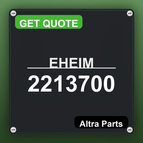EHEIM 2213700 industrial nameplate style image – Altra Parts. GET QUOTE.