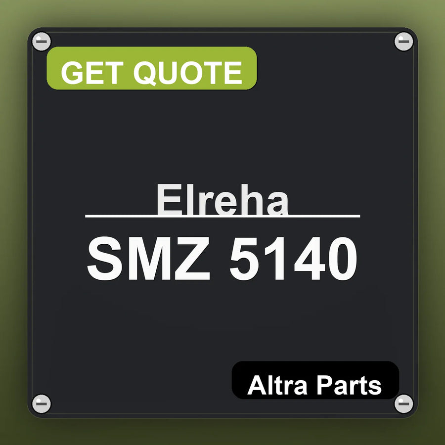 Elreha SMZ 5140 industrial nameplate style image – Altra Parts. GET QUOTE.
