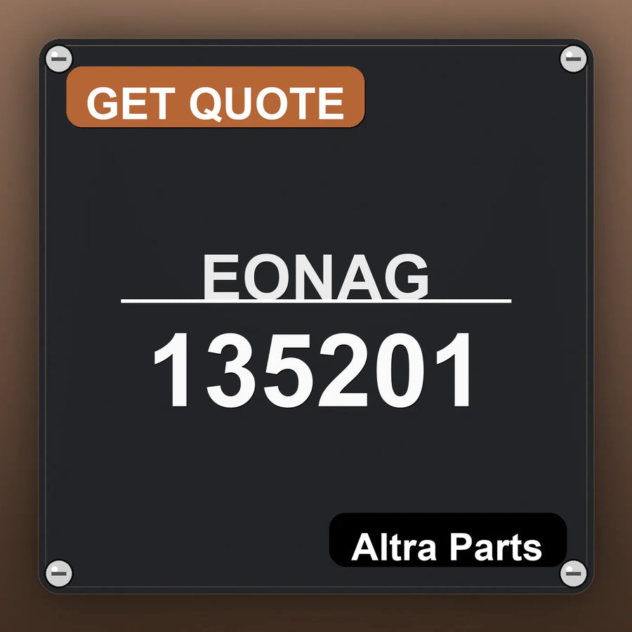 EONAG 135201 industrial nameplate style image – Altra Parts. GET QUOTE.