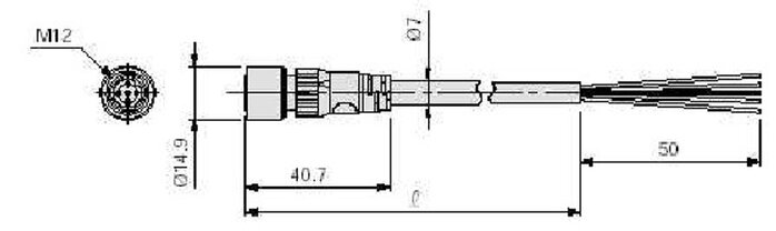 SMC EX500-AC010-DN Stecker