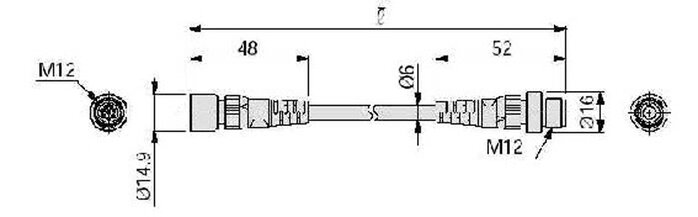 SMC EX500-AC010-SSPS Strangleitung
