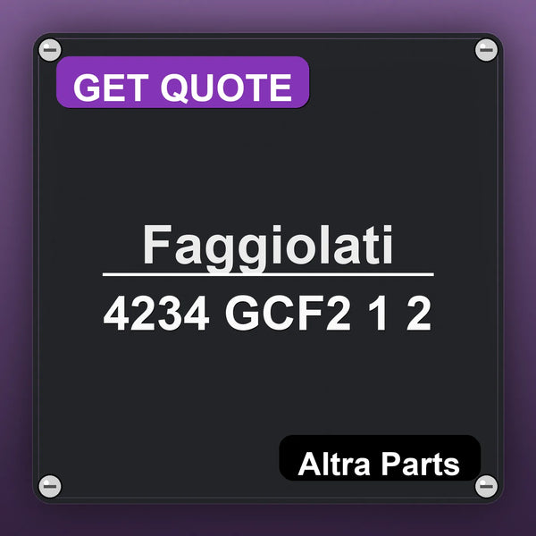 Faggiolati 4234 GCF2 1 2 industrial nameplate style image – Altra Parts. GET QUOTE.