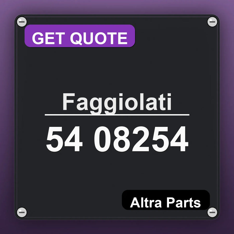 Faggiolati 54 08254 industrial nameplate style image – Altra Parts. GET QUOTE.