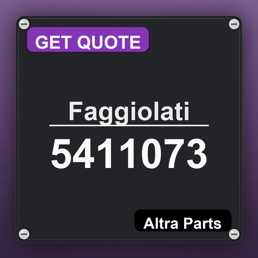 Faggiolati 5411073 industrial nameplate style image – Altra Parts. GET QUOTE.