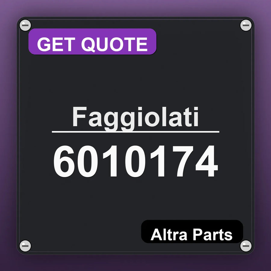 Faggiolati 6010174 industrial nameplate style image – Altra Parts. GET QUOTE.