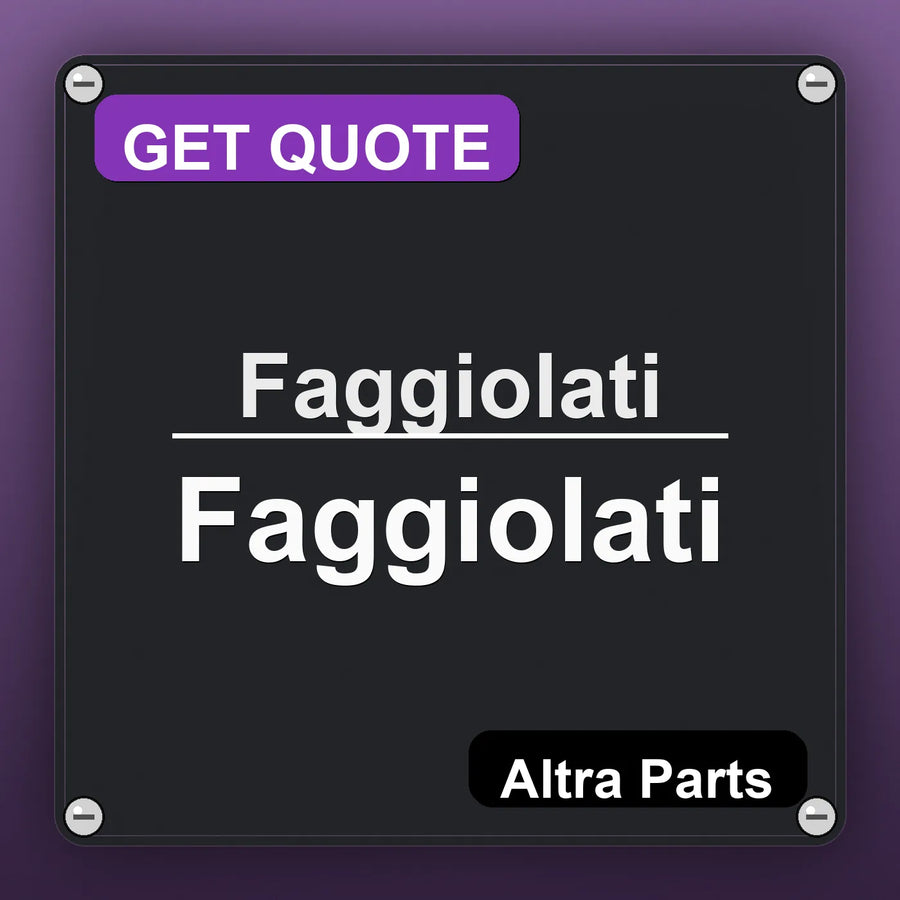 Faggiolati Faggiolati industrial nameplate style image – Altra Parts. GET QUOTE.