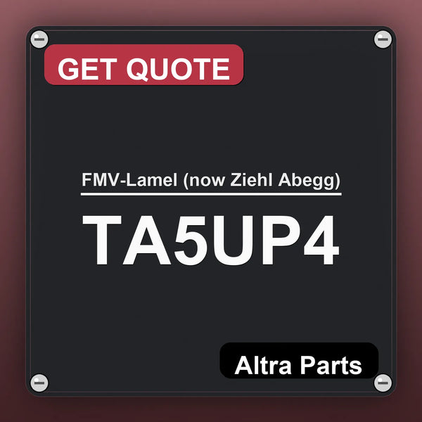 FMV-Lamel (now Ziehl Abegg) TA5UP4 | Altra Parts