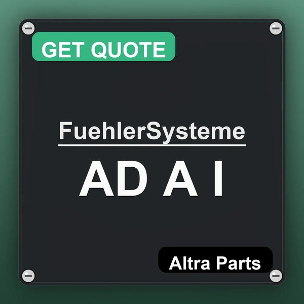 FuehlerSysteme AD A I industrial nameplate style image – Altra Parts. GET QUOTE.