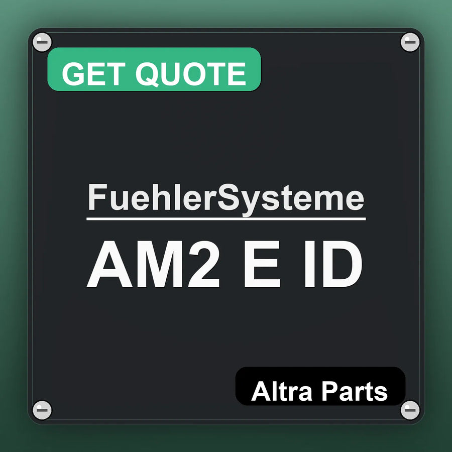 FuehlerSysteme AM2 E ID industrial nameplate style image – Altra Parts. GET QUOTE.