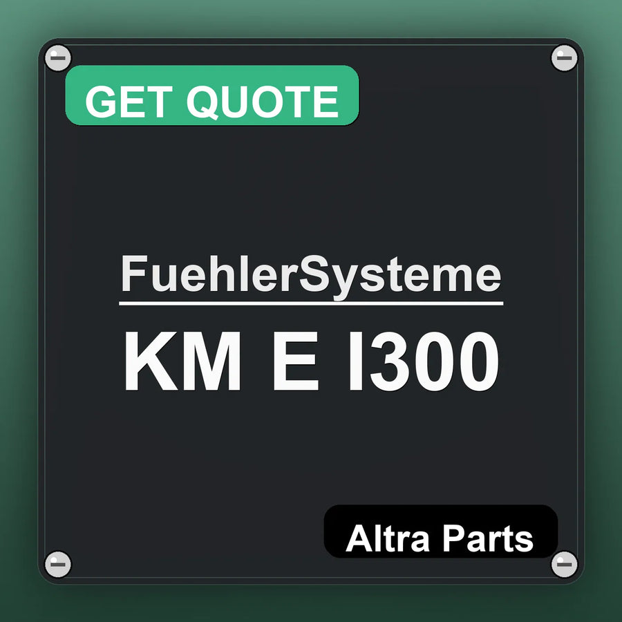 FuehlerSysteme KM E I300 industrial nameplate style image – Altra Parts. GET QUOTE.