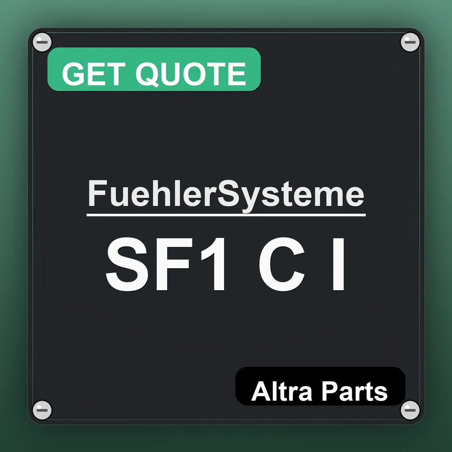 FuehlerSysteme SF1 C I industrial nameplate style image – Altra Parts. GET QUOTE.