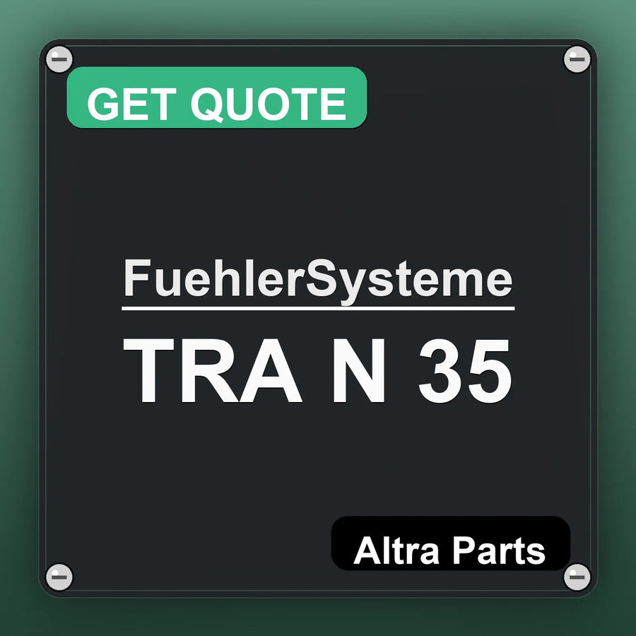 FuehlerSysteme TRA N 35 industrial nameplate style image – Altra Parts. GET QUOTE.