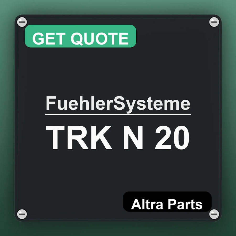 FuehlerSysteme TRK N 20 industrial nameplate style image – Altra Parts. GET QUOTE.