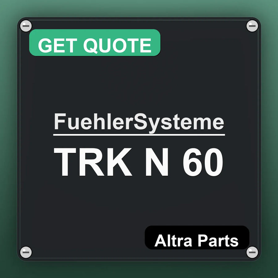 FuehlerSysteme TRK N 60 industrial nameplate style image – Altra Parts. GET QUOTE.