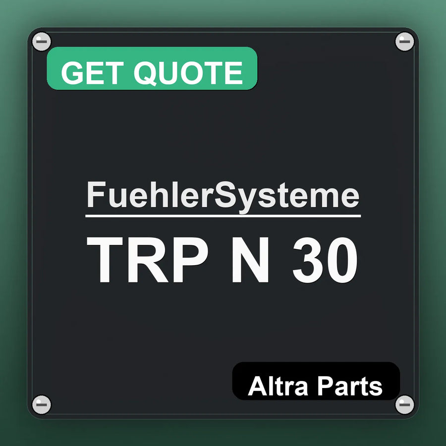 FuehlerSysteme TRP N 30 industrial nameplate style image – Altra Parts. GET QUOTE.