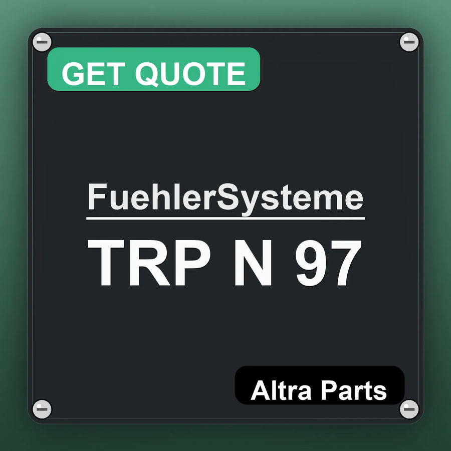 FuehlerSysteme TRP N 97 industrial nameplate style image – Altra Parts. GET QUOTE.