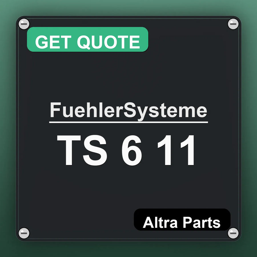 FuehlerSysteme TS 6 11 industrial nameplate style image – Altra Parts. GET QUOTE.