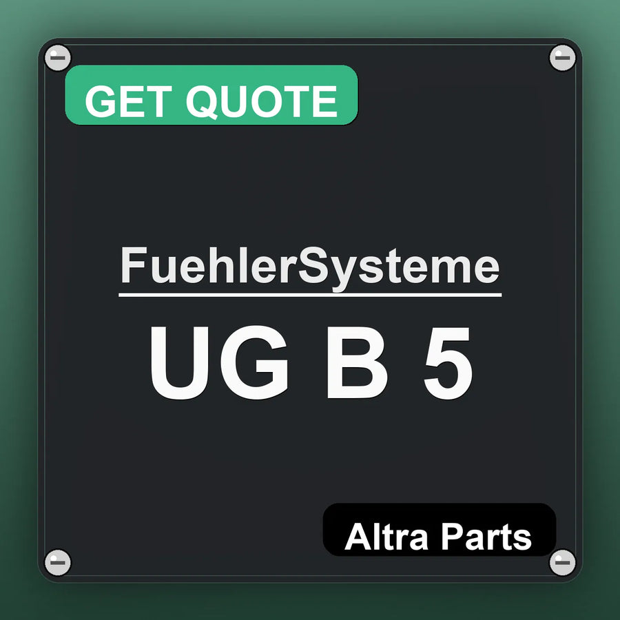 FuehlerSysteme UG B 5 industrial nameplate style image – Altra Parts. GET QUOTE.