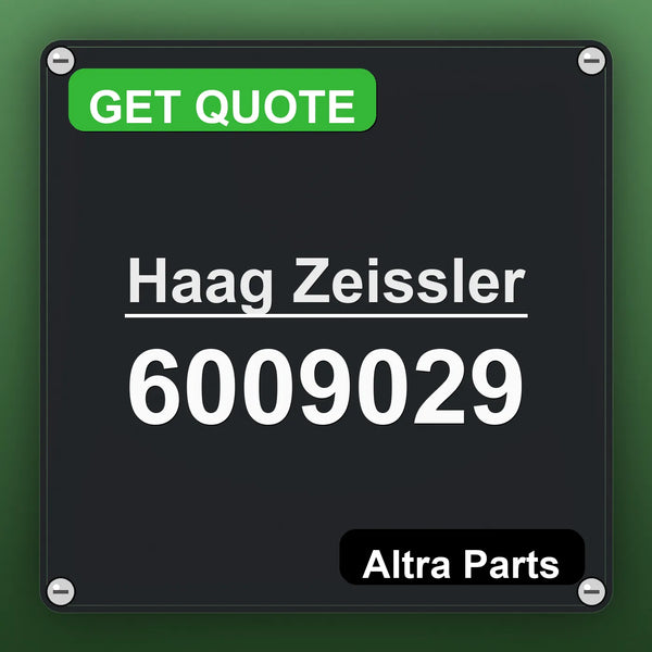 Haag Zeissler 6009029 | Altra Parts