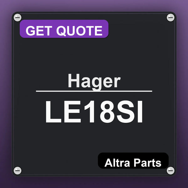 Hager LE18SI | Altra Parts