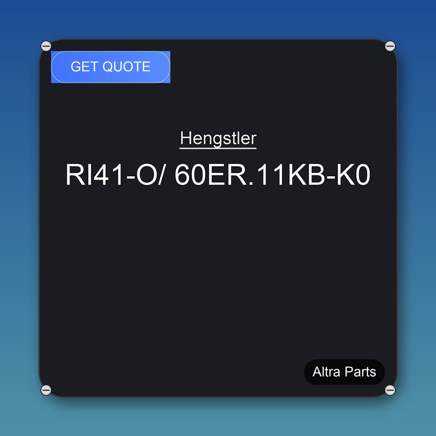 Hengstler RI41-O/ 60ER.11KB-K0 industrial spare part – fast international delivery & worldwide shipping