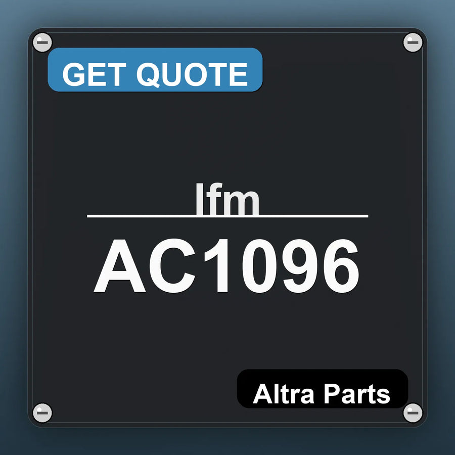 Ifm AC1096 industrial nameplate style image – Altra Parts. GET QUOTE.
