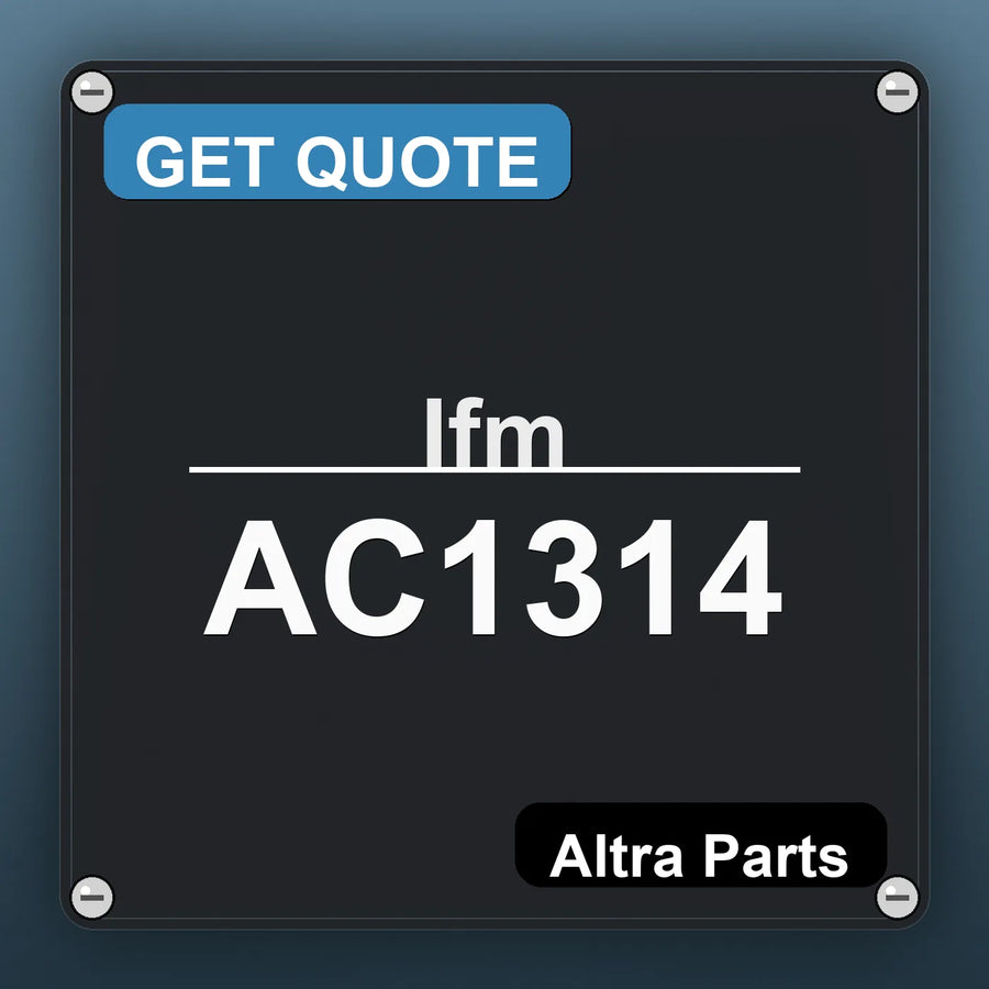 Ifm AC1314 industrial nameplate style image – Altra Parts. GET QUOTE.
