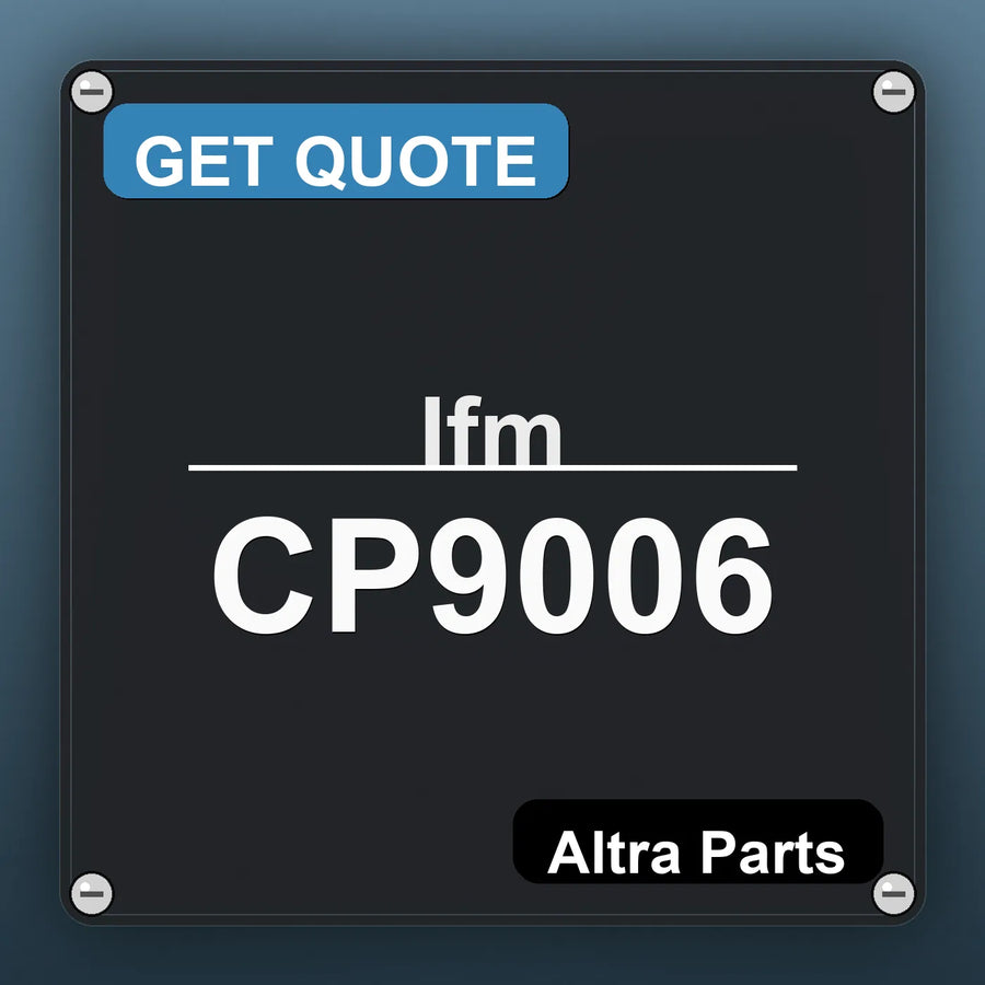 Ifm CP9006 industrial nameplate style image – Altra Parts. GET QUOTE.