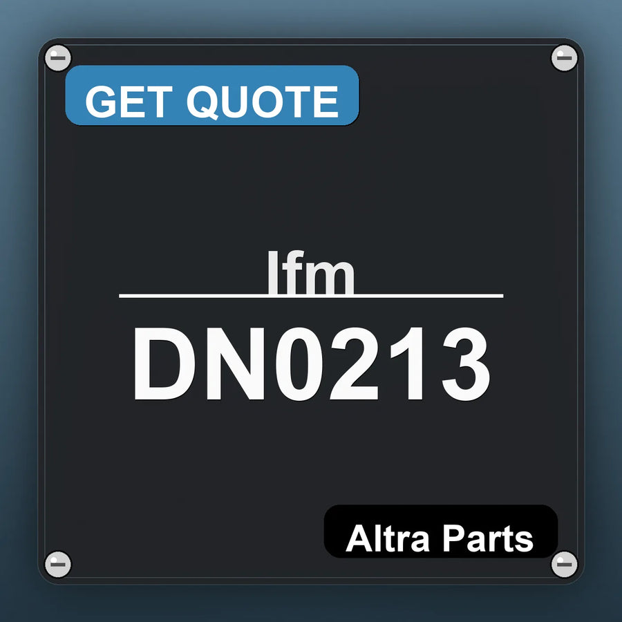 Ifm DN0213 industrial nameplate style image – Altra Parts. GET QUOTE.