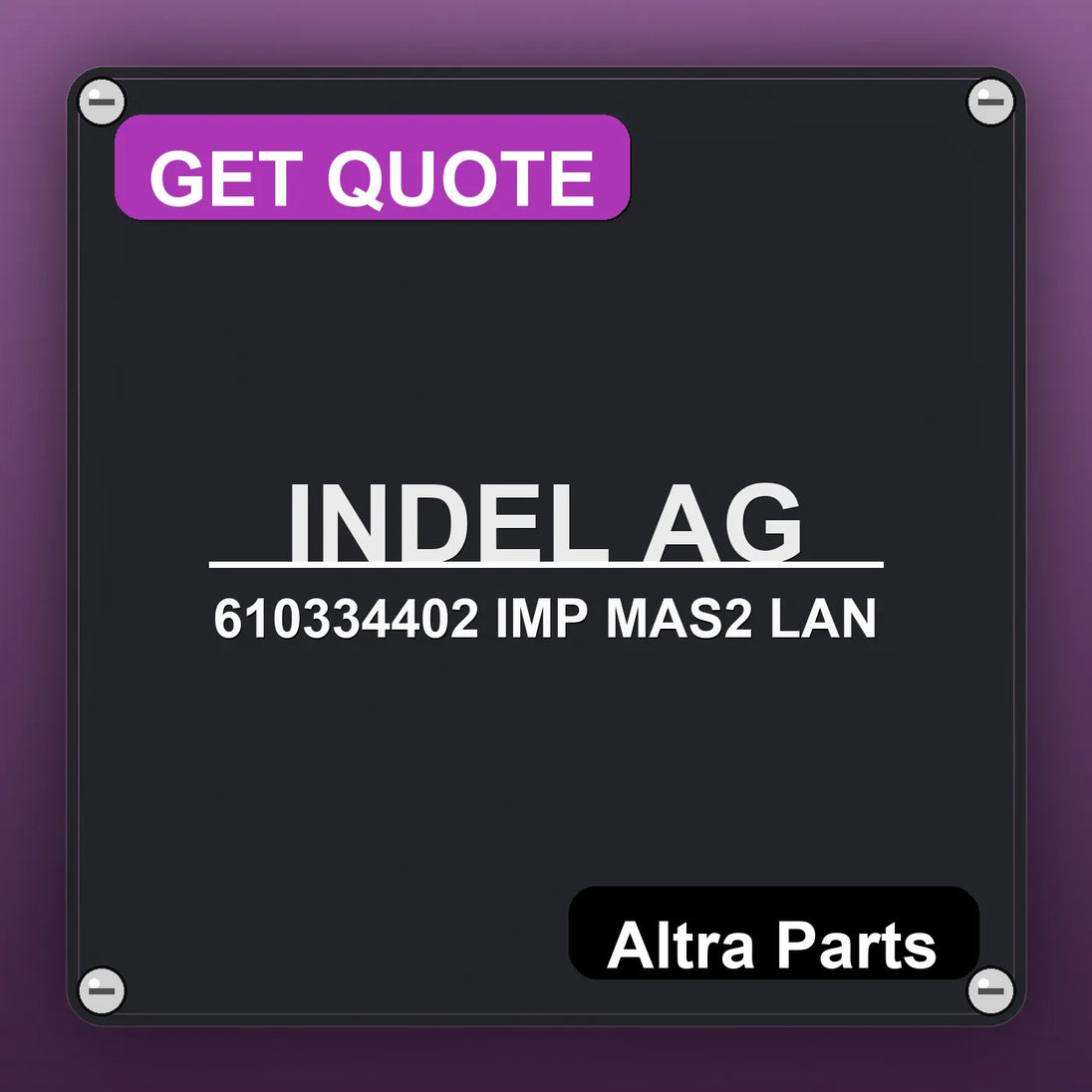 INDEL AG 610334402 IMP MAS2 LAN | Altra Parts