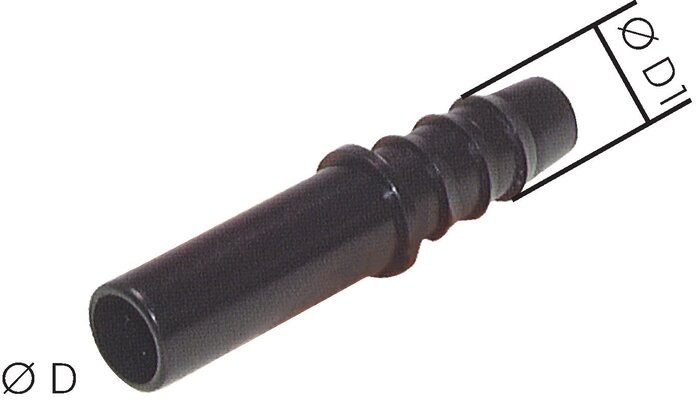 SANG-A plug / push in nipples 8mm-6 Hose