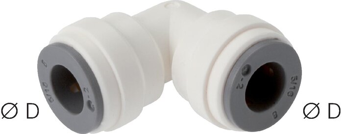 SANG-A Angle push in fitting4mm, IQS-LE Industrial component